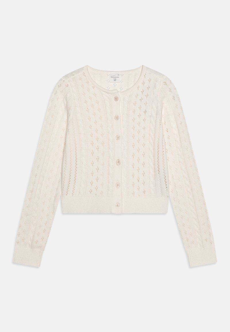 Abercrombie & Fitch FASHION CARDI - Kardigan - jet stream