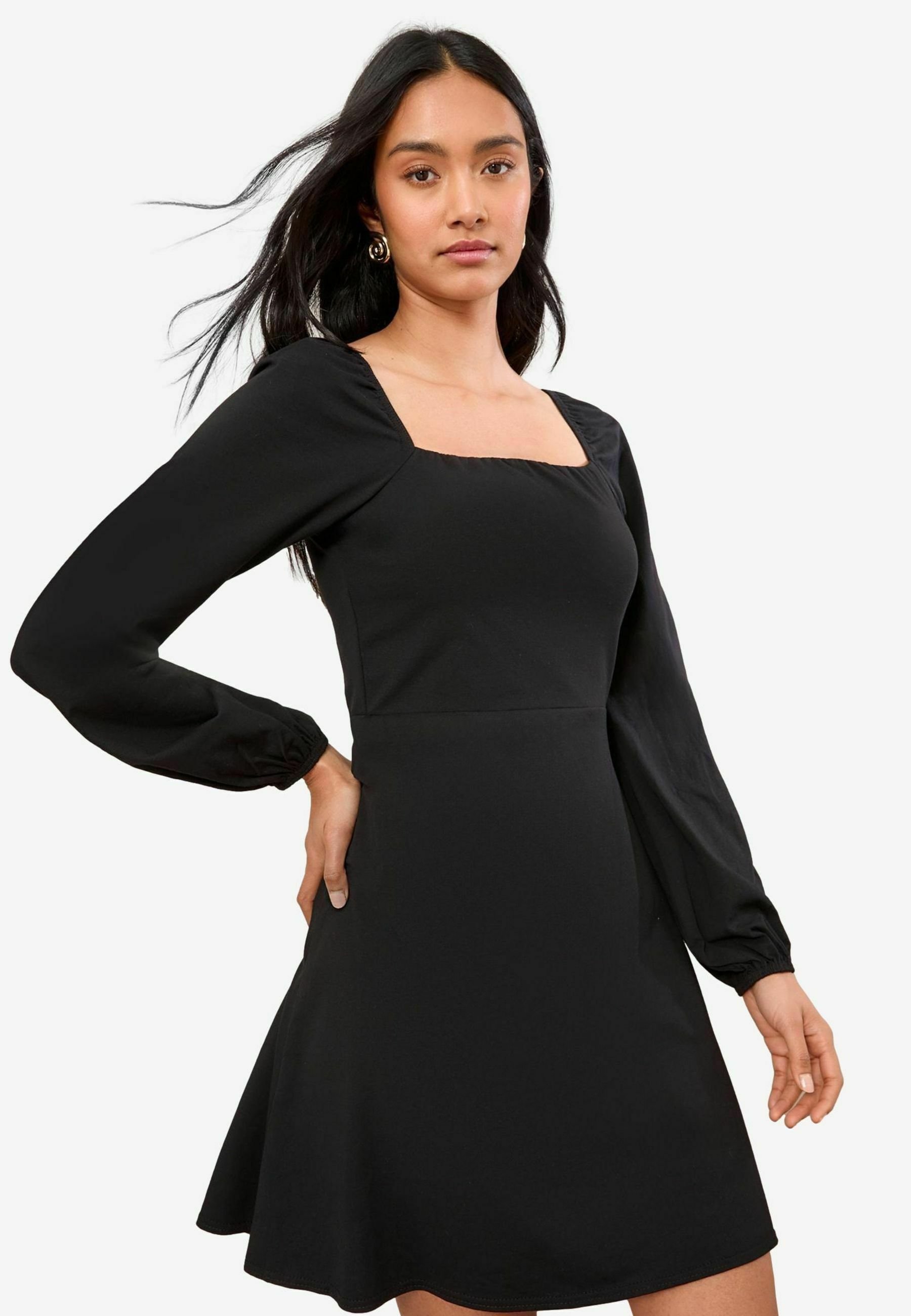 Friends Like These REGULAR FIT LONG SLEEVE SQUARE NECK MINI