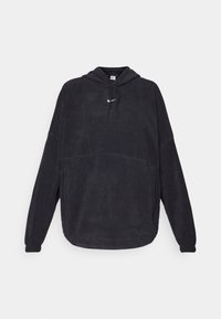 ONE HOODIE POLAR - Felpa con cappuccio - black/white