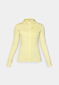 BLEND MID WEIGHT DESCENDER ZIP HOODIE - Træningsjakke - light yellow