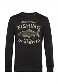Henry Tiger DUKE SONS NOT FISHING - Sudadera - black