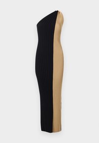 NOTO - Jumper dress - black/beige