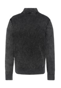Schott TRUCKER - Strickpullover - noir