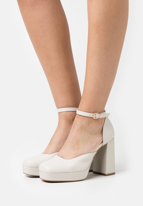 Madden Girl UNAA Plateaupumps bone/crème Zalando.be