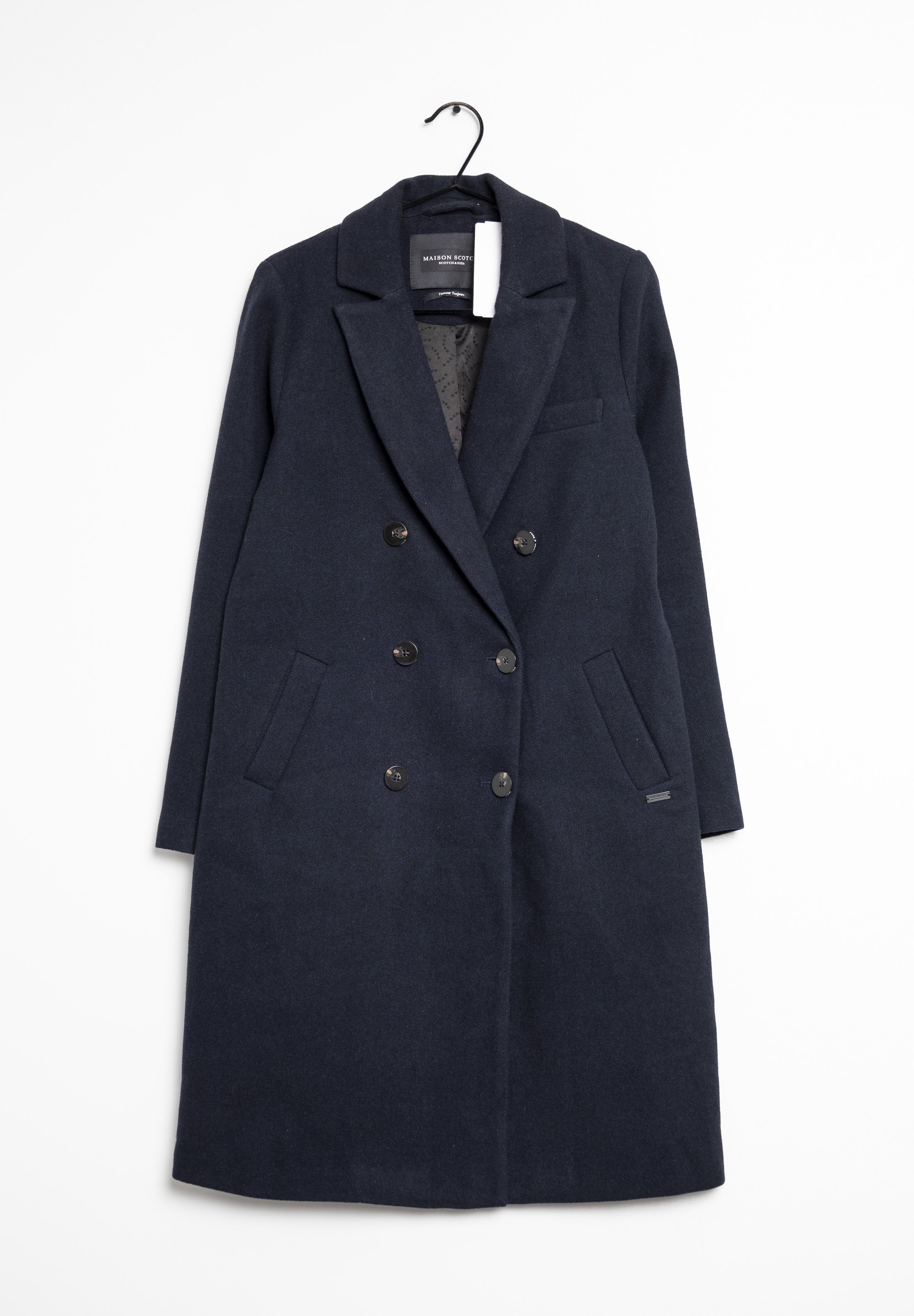 Scotch & Soda Manteau court - blue/bleu - (Seconde main) - ZALANDO.FR