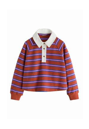 Next, LONG SLEEVE RUGBY TOP - Polokošeľa - brown