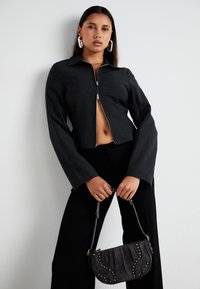 Weekday ZIP SUITING  - Tunn jacka - dark grey melange