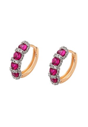 Cercei - rose gold pink
