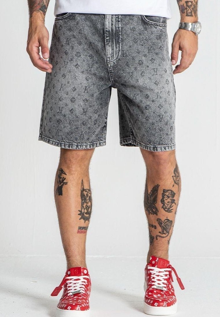 Gianni Kavanagh Short en jean - grey