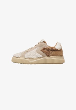 Voile Blanche, LIPARI TEDDY - Trainers - beige-cognac