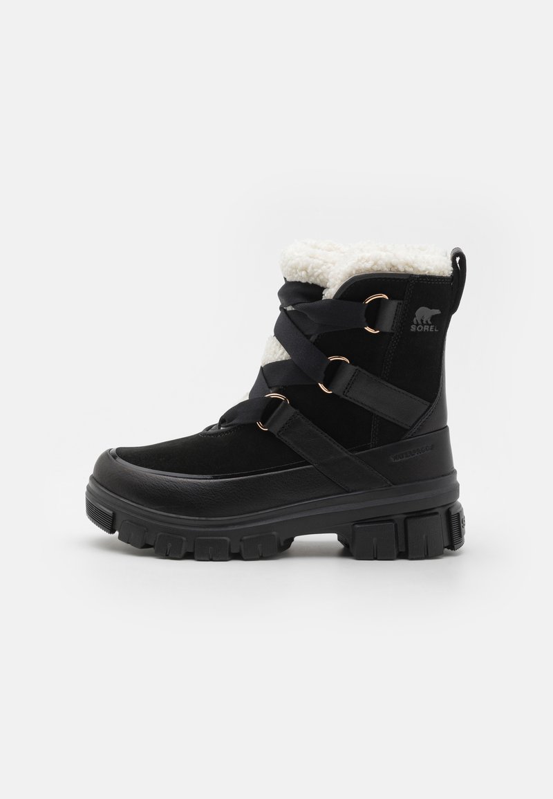 Sorel TORINO RESORT WP - Winter boots - black/chalk