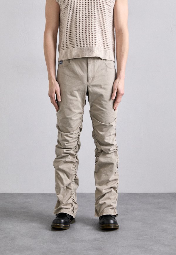 RUCHED TROUSERS - Trousers