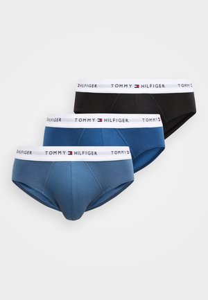 SIGNATURE BRIEF 3 PACK - Briefs - black/blue/sea