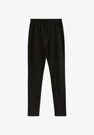 Lindex, WITH BRUSHED INSIDE - Leggings - black