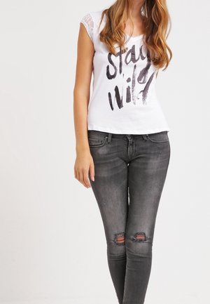 Print T-shirt - white