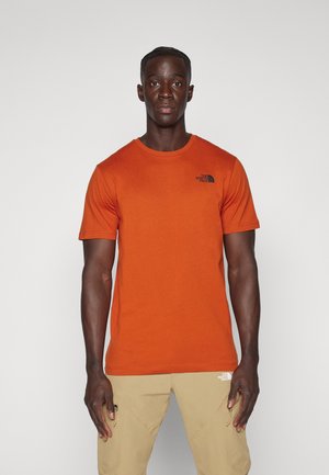 The North Face BOX CELEBRATION TEE - Camiseta estampada - earthen copper