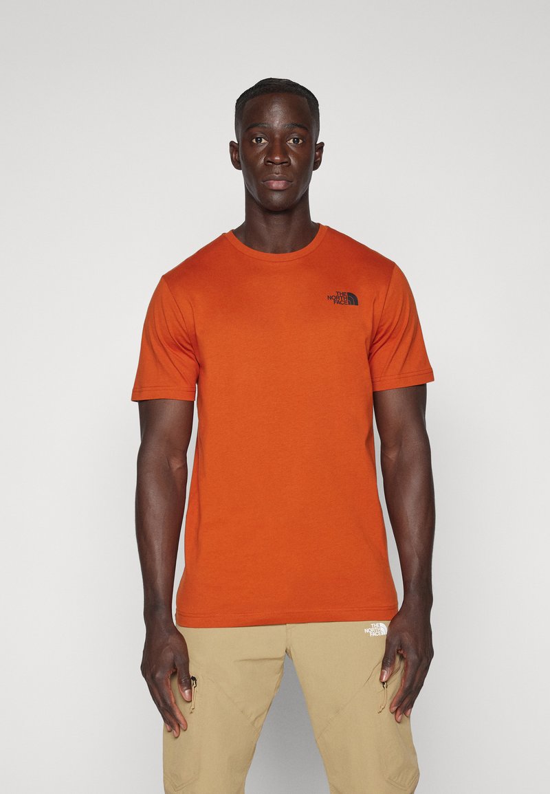The North Face BOX CELEBRATION TEE - Apdrukāts T-krekls - earthen copper