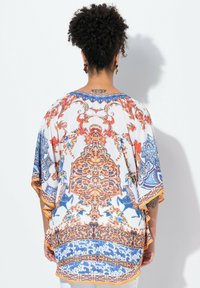 MIAMODA LOOSE FIT ALLOVERMUSTER - Camicetta - off white