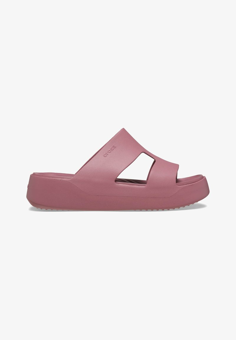Crocs GETAWAY H-STRAP - Badslippers - cassis