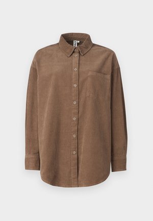 ONLY ONLAIME MOXI LONG SHIRT  - Hemdbluse - fossil