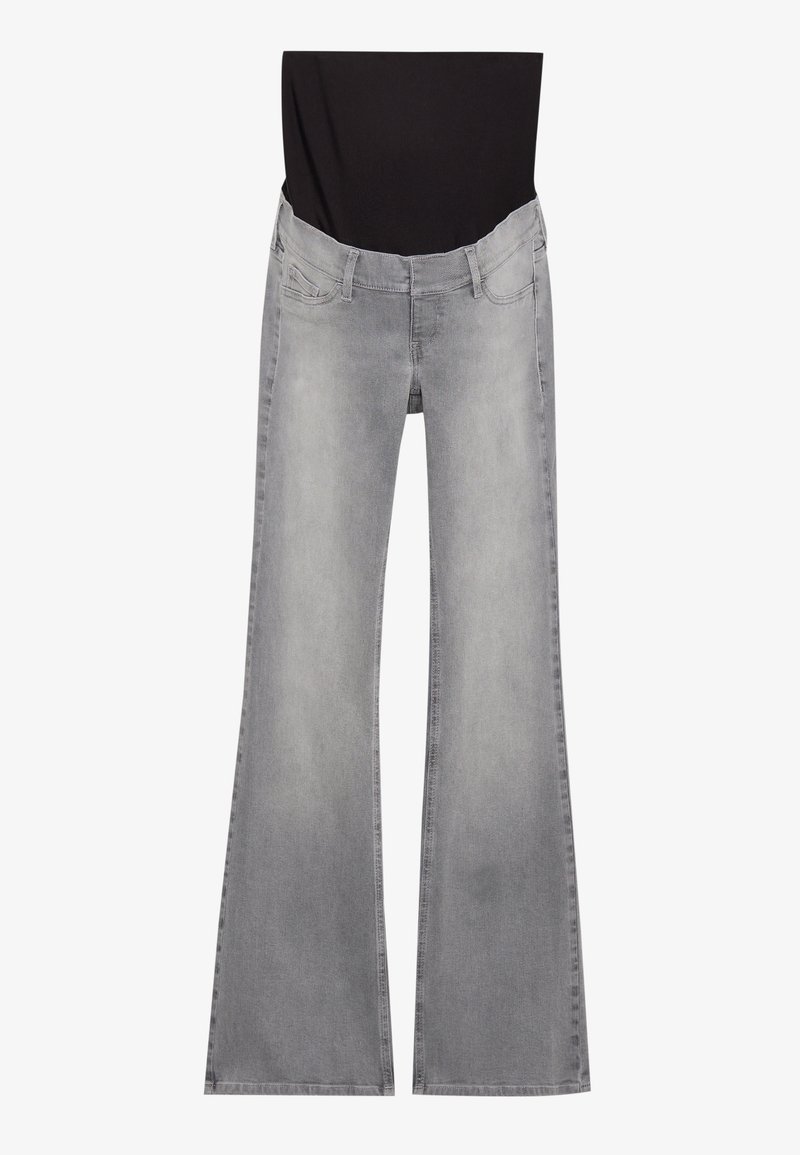 Anna Field MAMA Flared Jeans grijs denim/greydenim