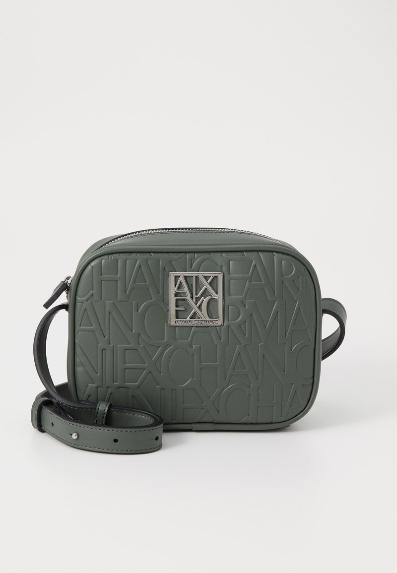 Armani Exchange BORSA TRACOLLA - Umhängetasche - khaki/absinthe