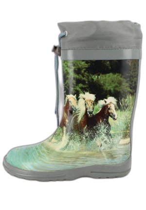 Beck PFERDE - Bottes en caoutchouc - multicolor