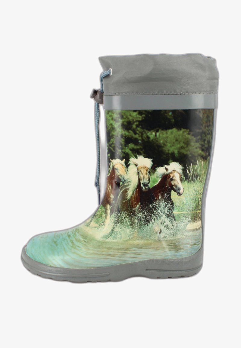 Beck PFERDE - Bottes en caoutchouc - multicolor