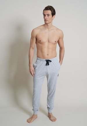 Pyjama bottoms - grau dunkel melange