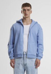 Urban Classics Mikina so zipsom - powderblue