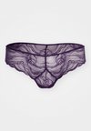 BRAZILIAN SENSUAL STRETCH LACE - Tange - nightshade