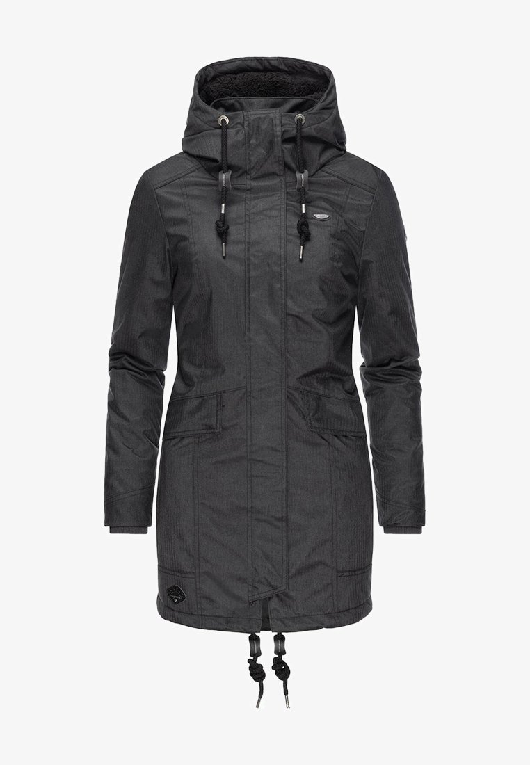 Ragwear TUNNED - Vinterkåpe / -frakk - dark grey021