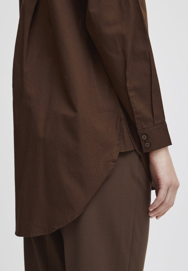 BYGamze - Button-down blouse - chicory coffee3