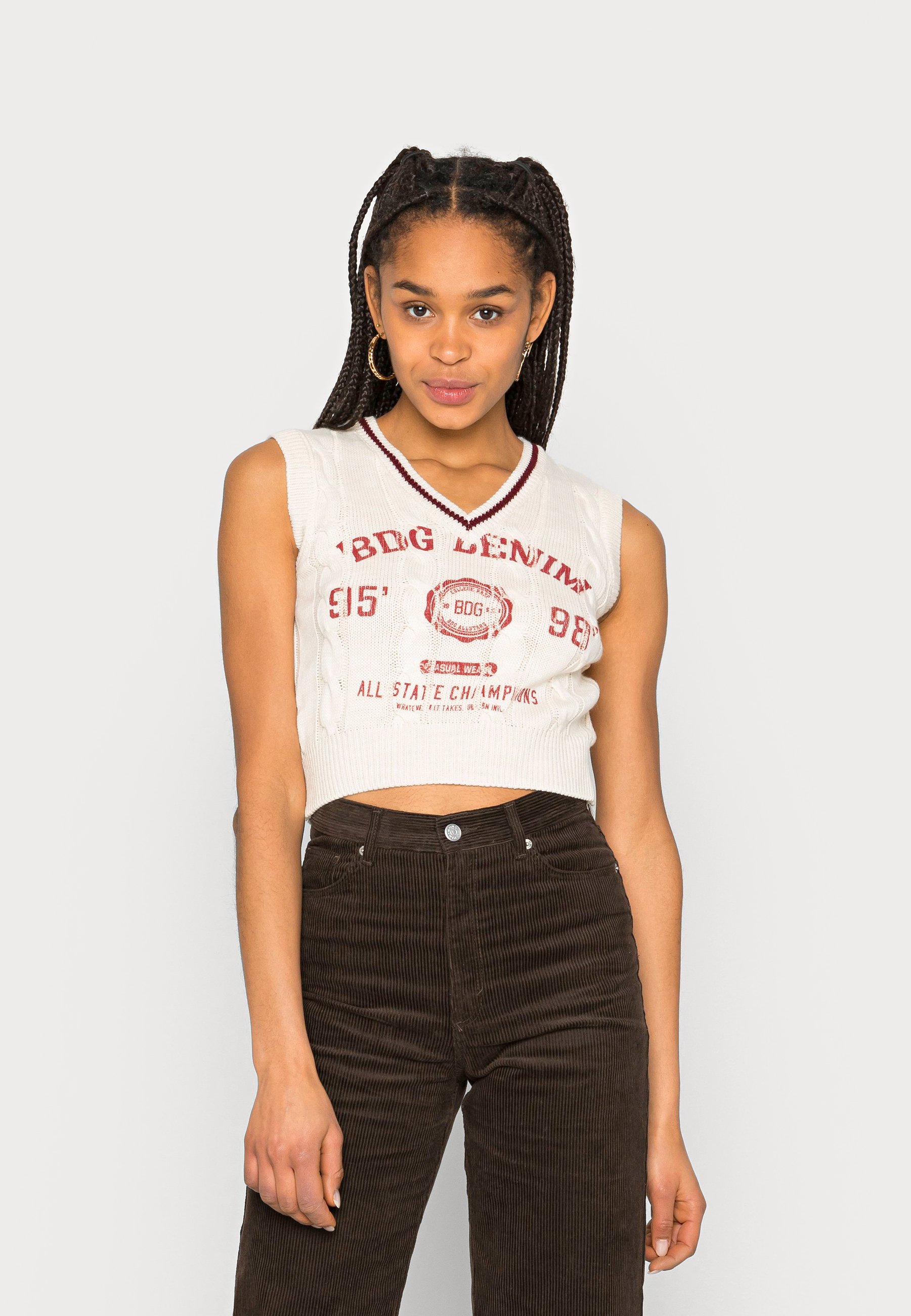 BDG Urban Outfitters CRICKET CABLE TANK 