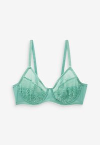 Next 3 PACK - Kaarituelliset rintaliivit - blue green white