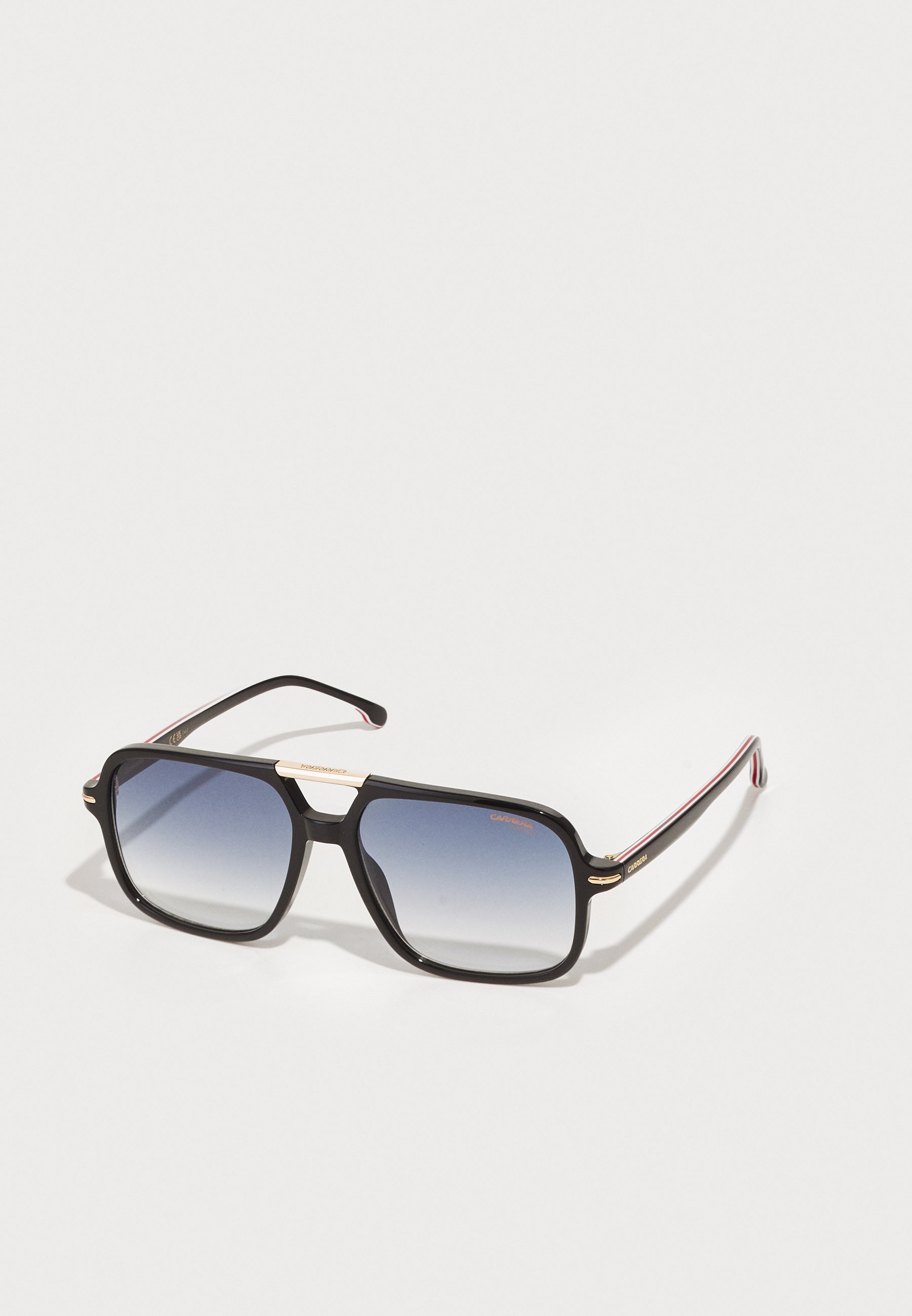Carrera Aviator Sunglasses Black Frame with Blue and Yellow Gradient Lenses CARRERA 1072/S main image 4