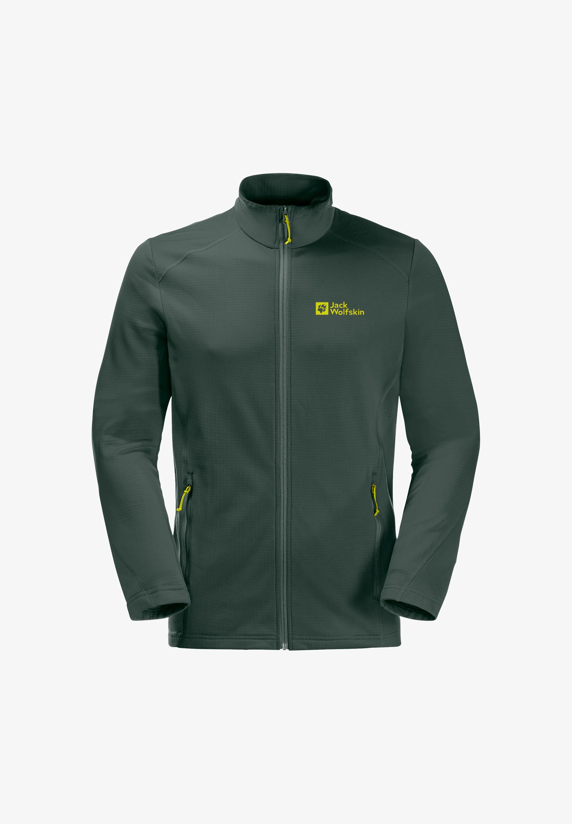 Jack Wolfskin KOLBENBERG Fleecejacke black olive firefly