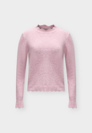ONLY, ONLINA O NECK DETAIL - Пуловер - keepsake lilac