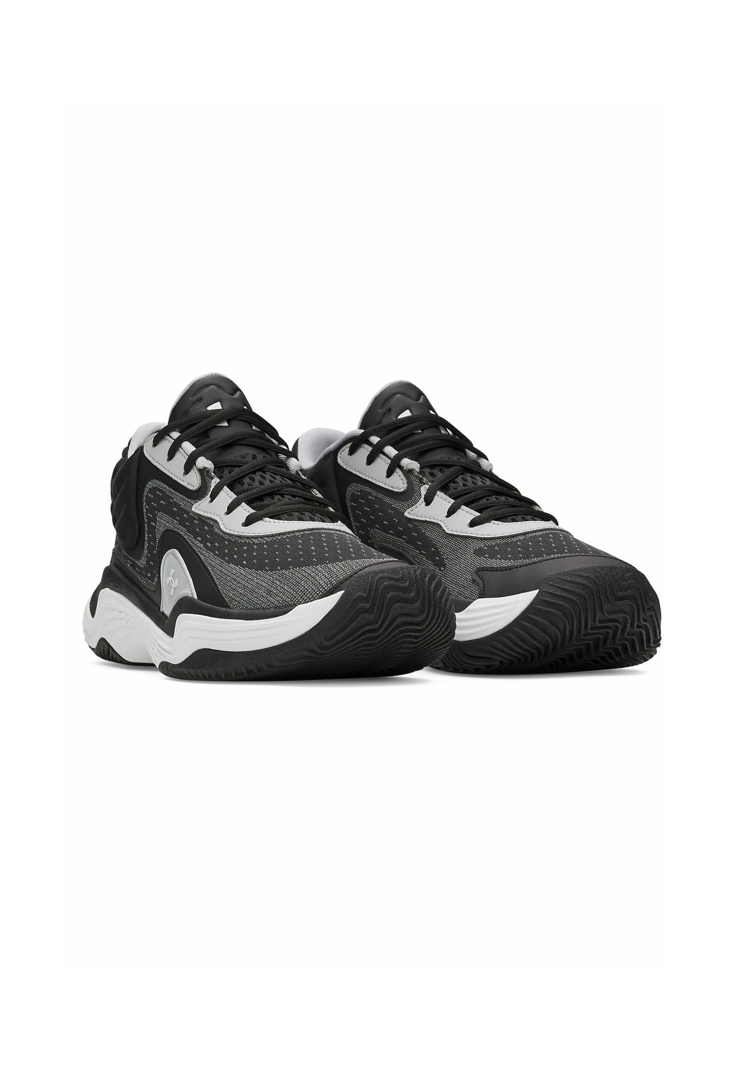 【新品未使用】UNDER ARMOUR SPAWN7 バッシュ Under Armour UA Spawn 7 Mid Men's Basketball Shoes, mod grey halo
