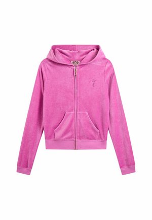 Juicy Couture HERITAGE ROBYN - Zip-up sweatshirt - rosebud
