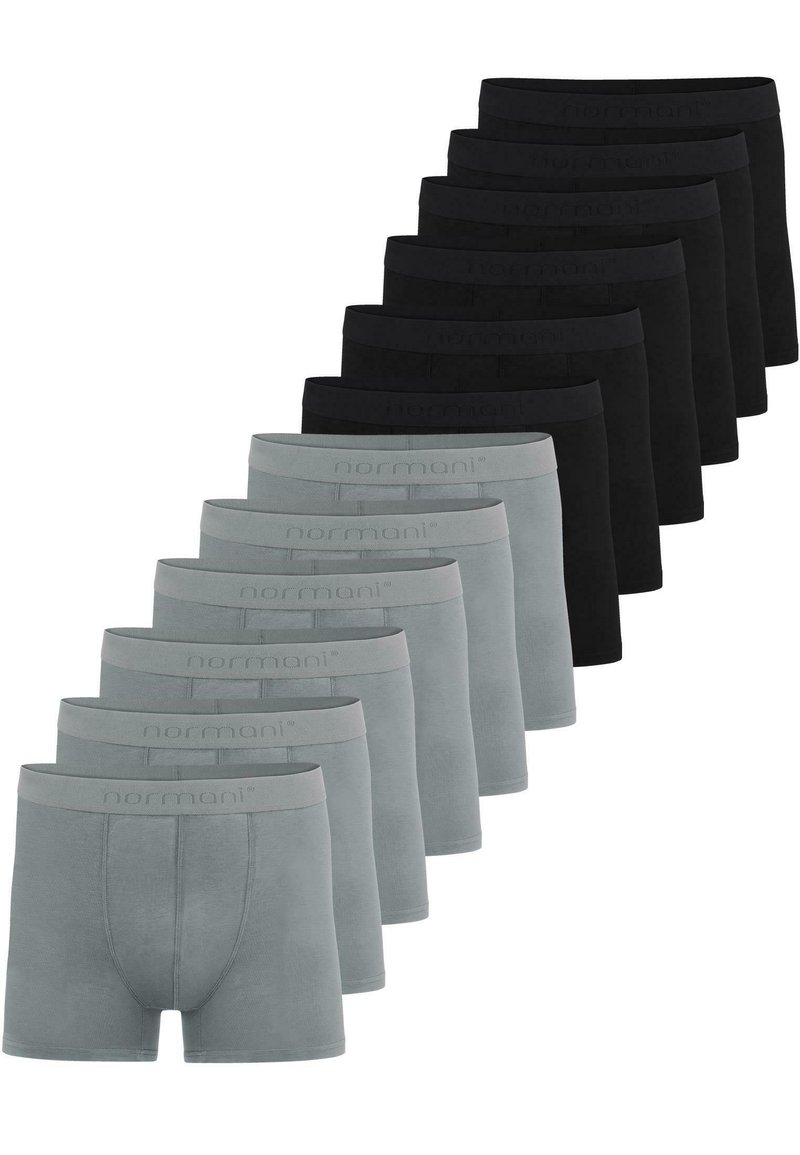 Normani 12 PACK - Boxer Briefs - anthrazit schwarz