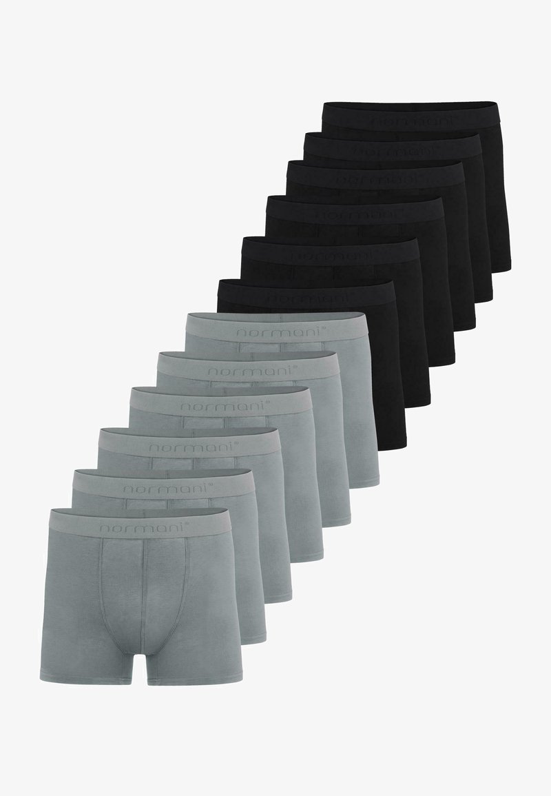 Normani 12 PACK - Boxer Briefs - anthrazit schwarz