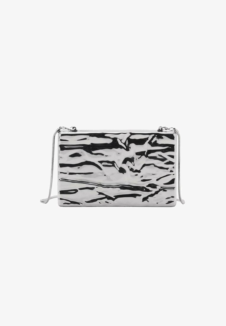 Mango Pochette - silver-coloured