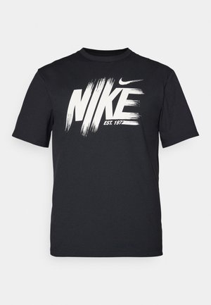 Nike Performance HYVERSE - T-Shirt sport - black/white