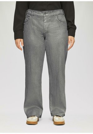 Relaxed fit jeans - grau
