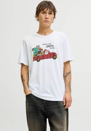 X-MAS - Camiseta estampada - white