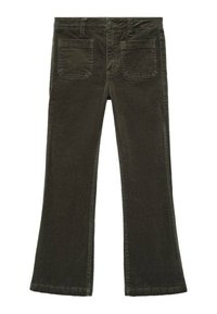 Mango Kids Džíny Straight Fit - khaki
