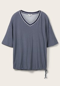 TOM TAILOR Camiseta estampada - mottled blue