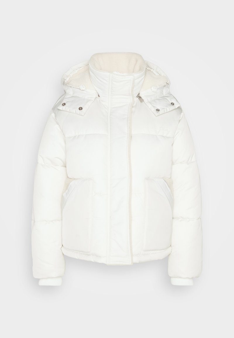 Colourful Rebel Winterjas crème