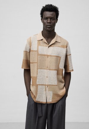 ADOLFO DOMINGUEZ PRINTED WITH BUTTONS - Chemise - natural